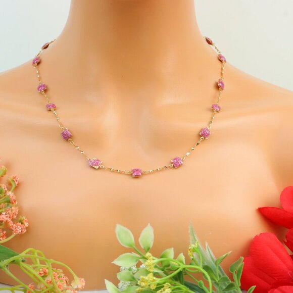 "New Beautiful Design Necklace Chain for Women/Girls, Gift, N862 - Picture 3 of 10